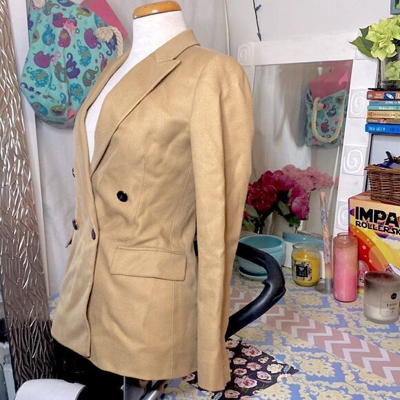 🌷 Reiss🌷 Italian Fabric Beige Blazer - Picture 5 of 9
